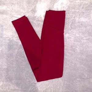 Aerie leggings maroon